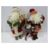Handmade Lambswool Santas