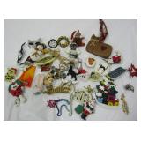 Lot of Holiday and Cat Pins