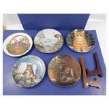 Collector Plate Lot (5)--Curator Collection