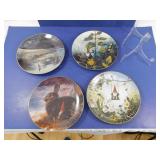 Fairmont Porcelain Collector Plates (4) Gnome