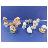 Avon Miniature Nativity Figurines, Angel
