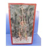 Home for the Holidays Metal Christmas Tree with