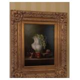 Gold Framed Oil Painting--24" x 21"