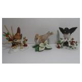 Lenox Porcelain Handcrafted Bird Figures (3)