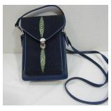 Infinity Genuine Sting Ray Skin Small Shoulder