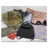 Tote Bag Lot with Baggallini Small Shoulder Bag,