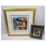 Framed/Matted/Signed Art Work - 1 20.5x20.5,