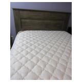Queen Size Head Board and Frame, Serta Mattress