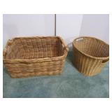Large Baskets, Handled, Excellent Condition