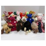 Ty Beanie Babies Lot (20 pcs)