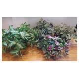Large Lot of Artificial Plants