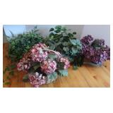 Large Lot of Artificial Plants/Flowers