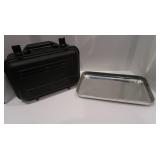 Gun Case and Metal Tray