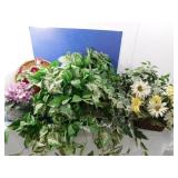 Asst. Artificial Plants in Baskets