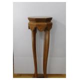 Wood Lamp Stand 12" Diameter x 41" High