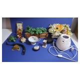 Knick Knack Lot - Wax Warmer, Small Flower