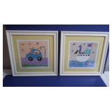 Framed/Matted Print of Delia Reiss Fanciful