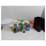 Cleaning Lot w/ 2 Wastecans