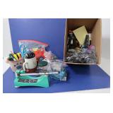 Office Lot Staples, Bull Dog Clips, Paper Clips,