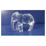 Swarovski Crystal Miniature Elephant (broken