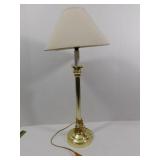 Candlestick Table Lamps w/ Shade, 26.5"H