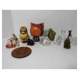 Misc Lot-Nesting Cats, Dansk, Gorham & more