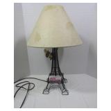 Eiffel Tower Lamp w/Paper Shade--24" Tall