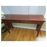Stickley Sofa Table w/2 Drawers-54"Wx16"Dx28 1/2"H