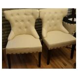 2 Pier 1 Padded Chairs-Excellent Condition(mark