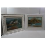 2 Framed Prints-1 signed by Albert Swayhoover 