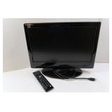19" Insignia Flatscreen TV w/Remote