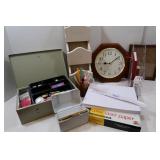 Offilce Lot-Clock, Paper & more