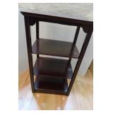 Wood Shelving Unit(needs tightened)-16x12x28"H