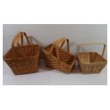 3 Decorative Baskets