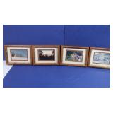 4 Framed Photographs