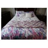 Queen Comforter Bedding Set(Colormate)-w/Mattress