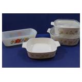 Vintage Corningware Baking Dishes & Glassbake Dish