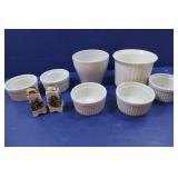Misc Bowls(Pier 1), Corninware, S&P Shakers