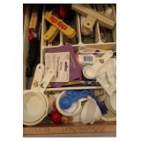 Contents of Drawer-Measuring Cups, & more