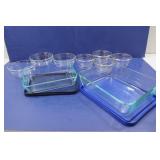 Pyrex Lot-Pies Dishes, Bowls, Storage Dishes
