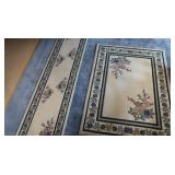 2 Rugs(Runner-92"x2)(Area Rug-64"x48")