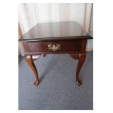 Cherry End Table w/Drawer-23"Hx22"x27"