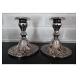 4 Candle Sticks(2 Gorham, 2 made in India)