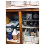 Contents of Cupboard-Paint, Paint Supplies & more