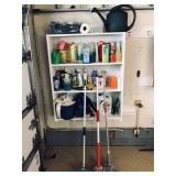 Contents of Shelves-Auto Products, Bucket, Mops &