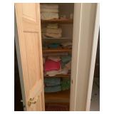 Contents of Linen Closet-Towels &more