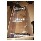 Glass Top Acrylic Coffee Table