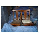 Pair Of Wood Chairs