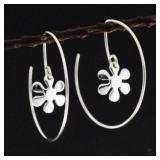 NEW Emilio Sotelo Flower Power Hoops (#JRFZW)