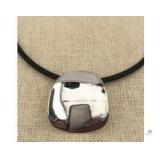 Daisy Petal Silver Pendant Necklace